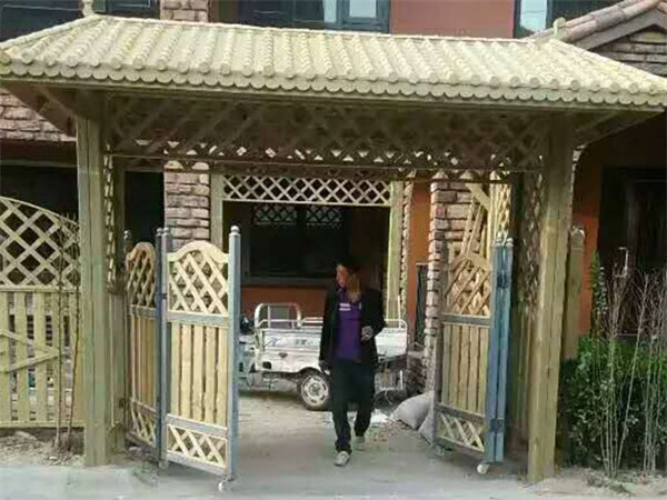 杭州防腐木景观凉亭